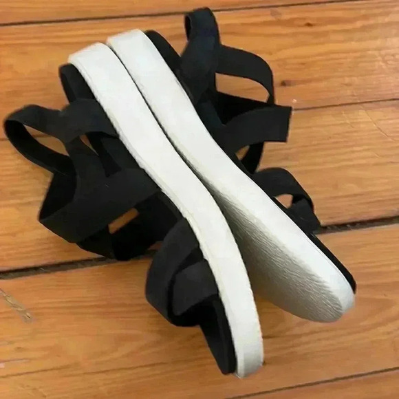 ECCO danish suede elastic slip on sandals 39 NWOB - Picture 3 of 8